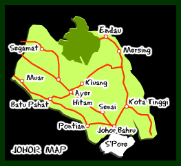 Location of the National Park